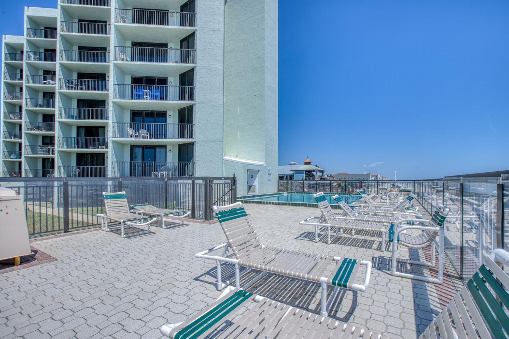 Ocean View With A Beachfront Pool At Ocean Trillium Condo ~ 602 New Smyrna Beach Dış mekan fotoğraf