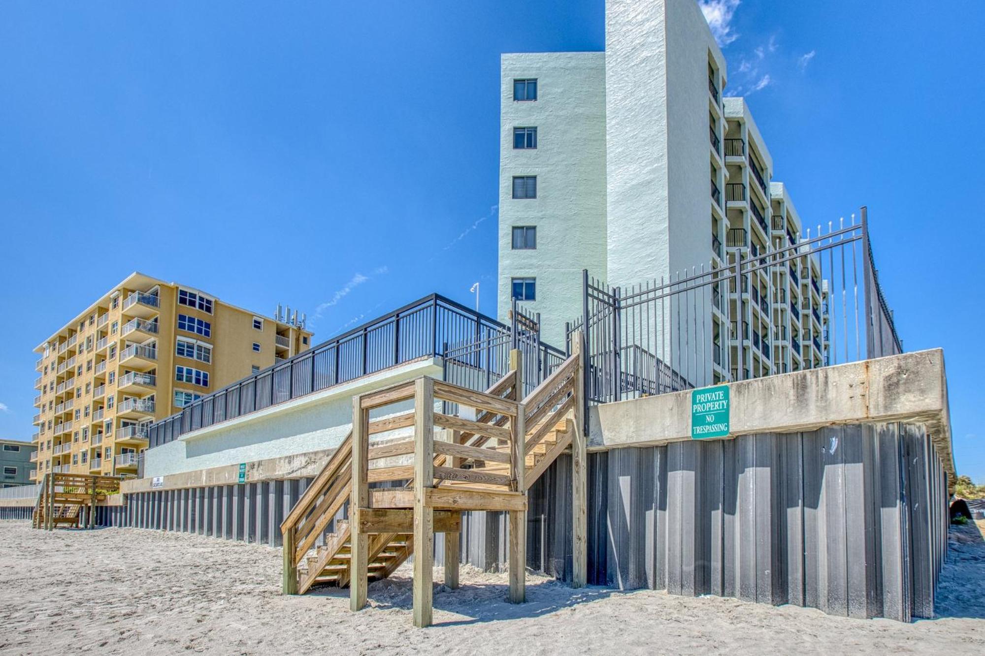 Ocean View With A Beachfront Pool At Ocean Trillium Condo ~ 602 New Smyrna Beach Dış mekan fotoğraf