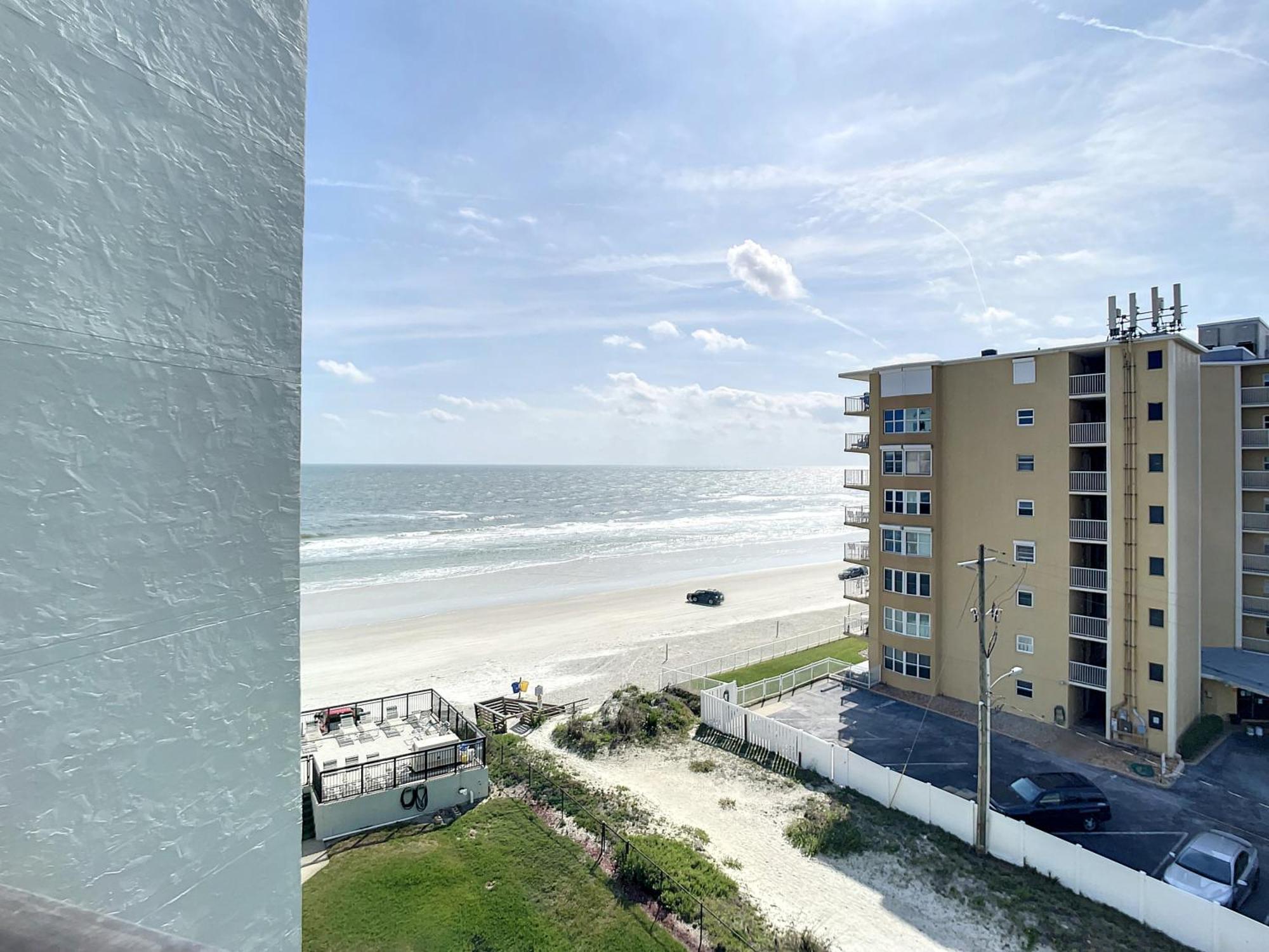 Ocean View With A Beachfront Pool At Ocean Trillium Condo ~ 602 New Smyrna Beach Dış mekan fotoğraf